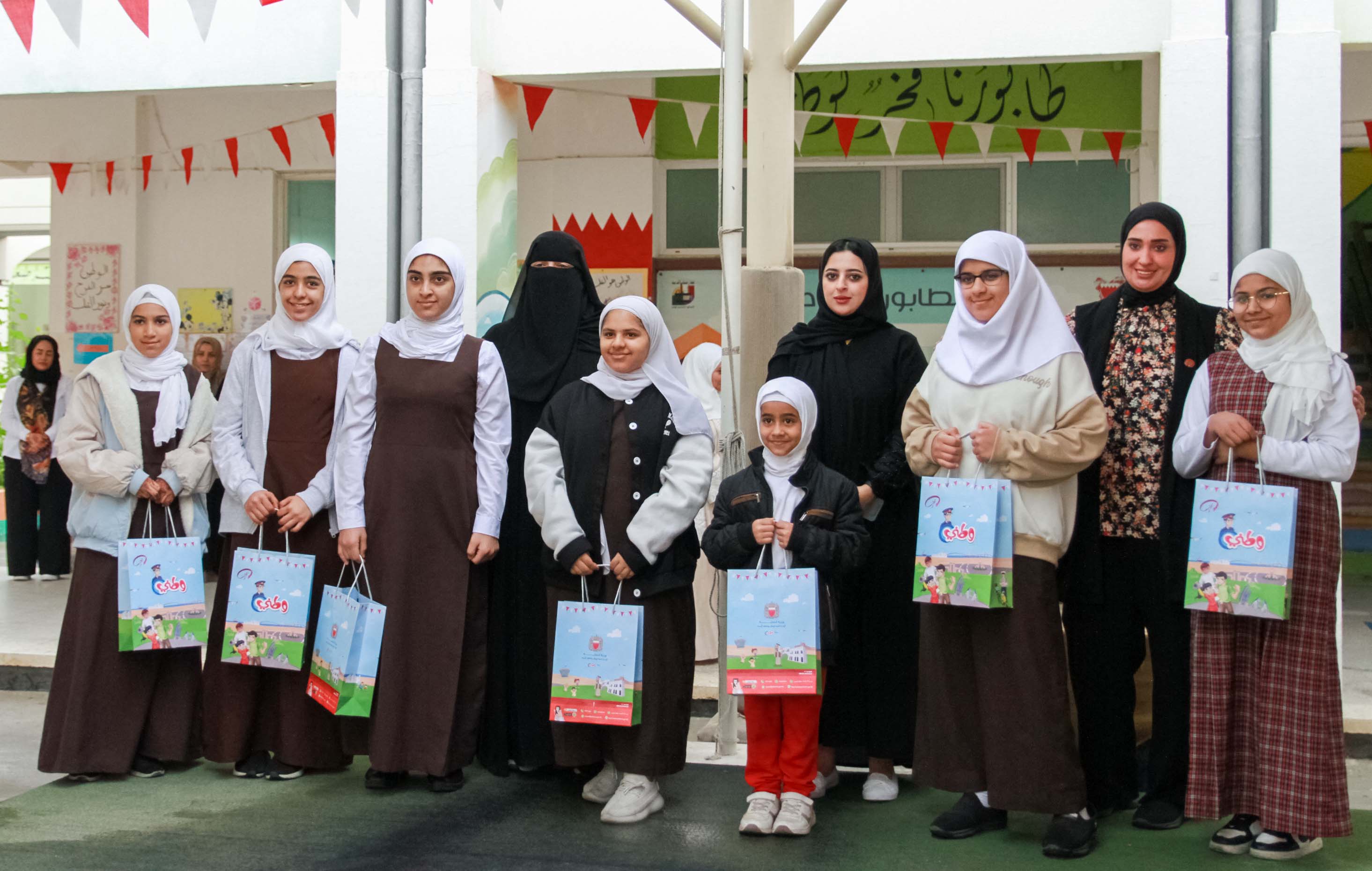 زيارة لمدرسة الدية الابتدائية الإعدادية للبنات للتعريف بمسابقة